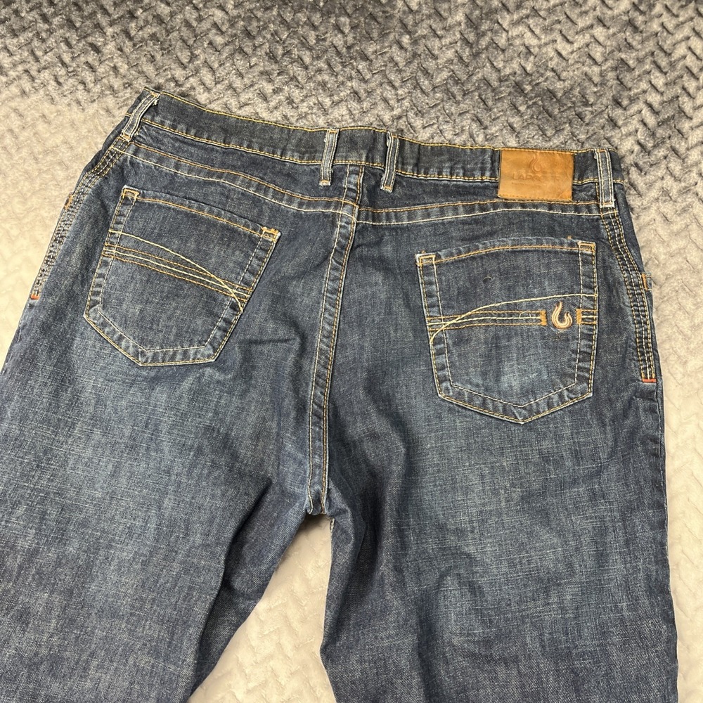 LAPCO FR Blue Jeans Men 40x30 Flame Resistant Relaxed Fit Denim Work Wear Safety